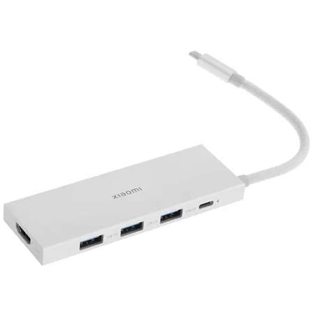 Адаптер Xiaomi Type-C 10 в 1 Docking Station (XMTIO01YM) (Silver)