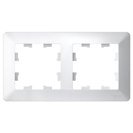 рамка 2 поста SYSTEME ELECTRIC Atlas Design AIR белый