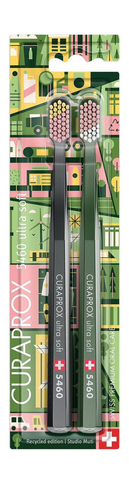 Curaprox Toothbrush 5460 Ultra Soft Set Special Edition | Recycled 2025