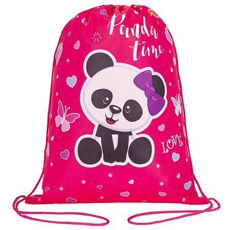 Мешок для обуви ПИФАГОР Сумка для обуви  Время панд