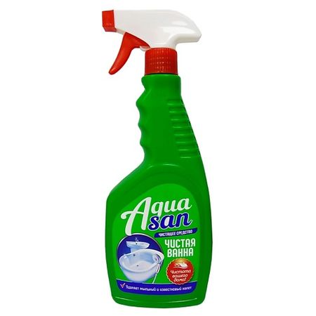 Средство для ванн и душевых AQUASAN Средство чистящее жидкое 