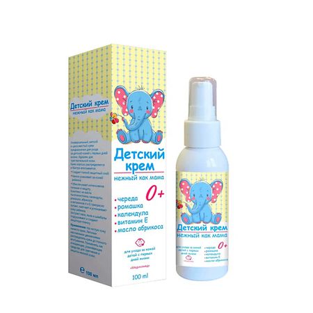 Крем для тела МЕДИКОМЕД Детский крем Нежный как мама