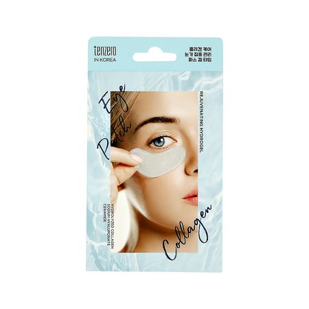 Патчи для глаз TENZERO гидрогелевые с коллагеном омолаживающие 5 пар александр леонидович пономарев основной компонент