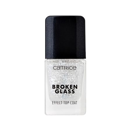 Топовое покрытие для ногтей CATRICE BROKEN GLASS Effect Top Coat тон 050 Sparkling Reflection