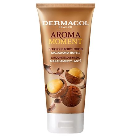 Молочко для тела DERMACOL Молочко для тела AROMA MOMENT, с ароматом макадамский трюфель