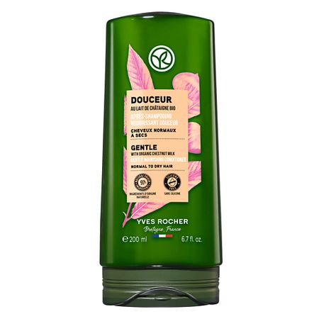 Кондиционер для волос YVES ROCHER Кондиционер НЕЖНОСТЬ с Молочком Каштана БИО - Для нормальных и сухих волос