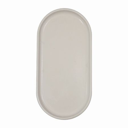 Поднос ЛЬНЯНКА HOME Декоративный поднос овальной формы