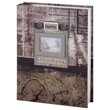 Фотоальбом BRAUBERG Фотоальбом Путешествие 200 фото 10*15см