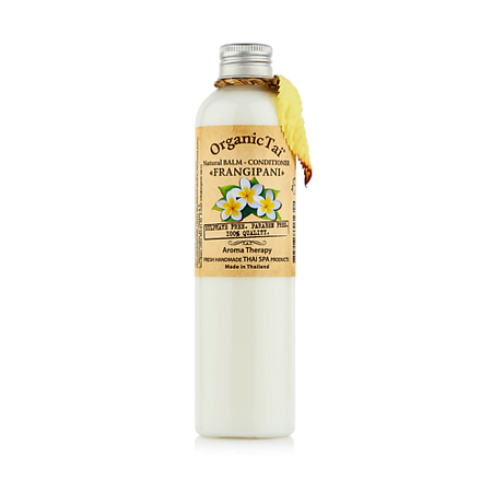 Кондиционер для волос ORGANICTAI Натуральный бальзам-кондиционер «ФРАНЖИПАНИ»