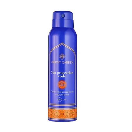 Солнцезащитный спрей для лица и тела ORIENT GARDEN Спрей солнцезащитный водостойкий SPF 50+ Sun Protection Voile