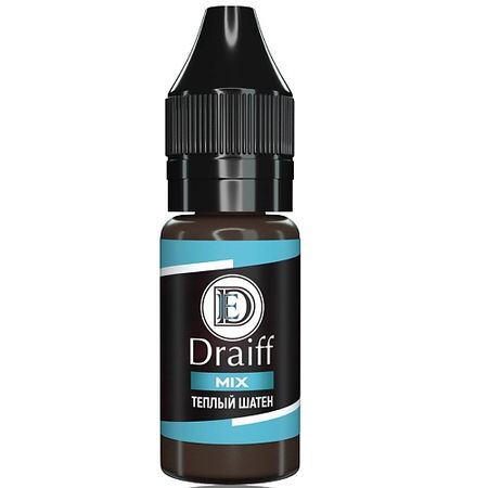 Пигмент для перманентного макияжа бровей DRAIFF Пигмент для бровей Теплый шатен