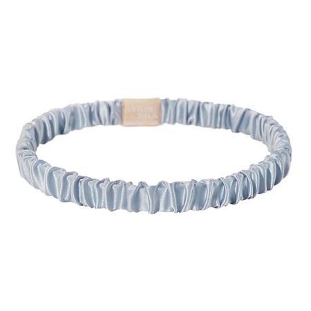 Повязка для фиксации волос AYRIS SILK Шелковая узкая повязка на голову