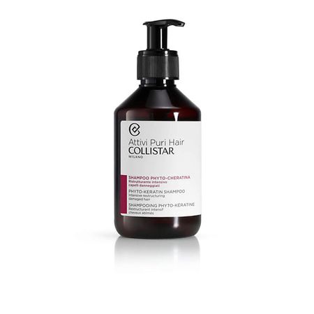 Шампунь для волос COLLISTAR Шампунь реструктурирующий с фито-кератином Shampoo Phyto Keratin