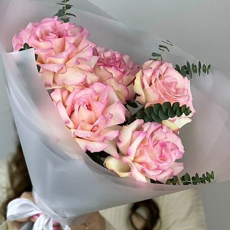 Букет живых цветов OPTROZ.RU Букет Свидание в Париже