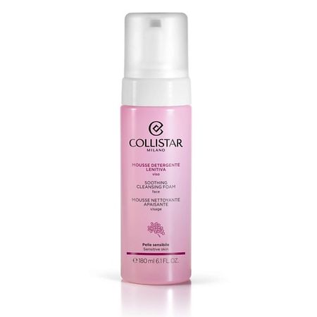Пенка для умывания COLLISTAR Пенка смягчающая очищающая для лица soothing cleansing foam