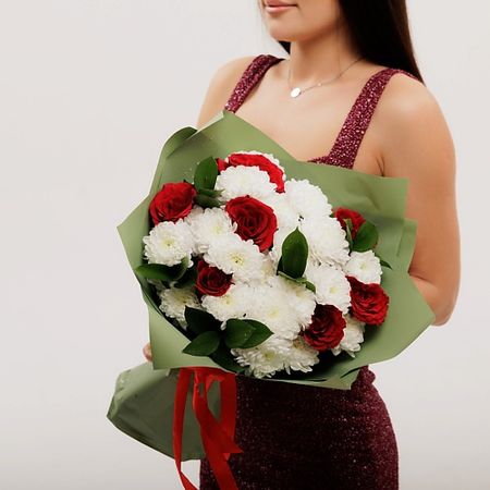 Букет живых цветов БУКЕТНАЯ ЛАВКА Только для тебя