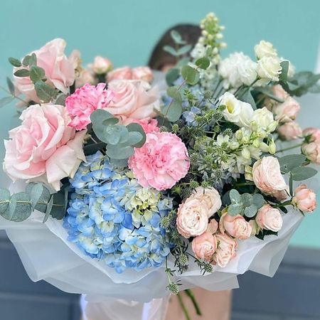 Букет живых цветов SORRYCH Букет Небесный