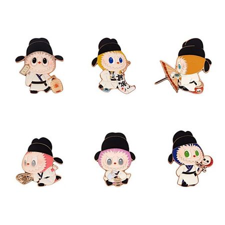 Мягкая игрушка POP MART Игрушка Labubu The Monsters Let's Have Fun Together Series, рандомный товар, 1шт, 4см