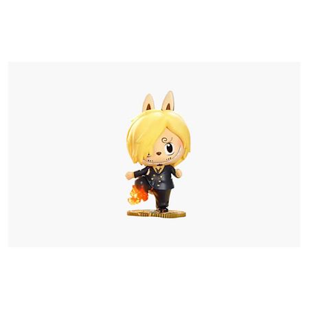 Мягкая игрушка POP MART Фигурка Labubu The Monsters X One Piece Series SANJI, 9см