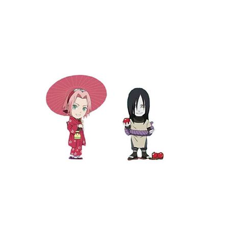 Мягкая игрушка POP MART Фигурка Naruto Character Storm Series -Haruno Sakura + Orochimaru