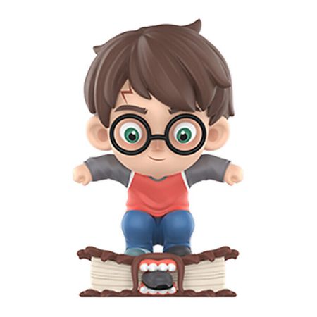 Мягкая игрушка POP MART Игрушка Harry Potter Mystery Boxes Harry's Yokai Book слепушкина алина эдуардовна чтение на английском учимся и играем activity book