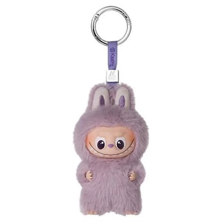 Брелок POP MART Плюшевая подвеска Pin For Love POP MART The Monsters LABUBU 4.0 сумочка плюшевая котик серый 31х23 12 04759 01 bookvalno