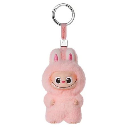 Брелок POP MART Плюшевая подвеска Pin For Love POP MART The Monsters LABUBU 4.0 сумочка плюшевая котик серый 31х23 12 04759 01 bookvalno