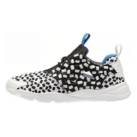 Кроссовки REEBOK Кроссовки  Furylite Anti-Slip Wear-Resistant Low-Top Casual White Black Blue