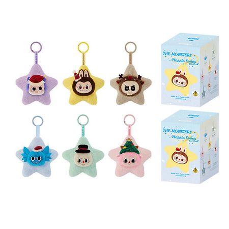 Мягкая игрушка POP MART Игрушка THE MONSTERS Classic Collection, рандомный товар, 2шт, 9см