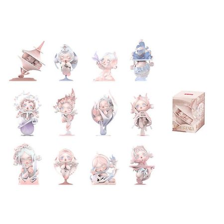 Мягкая игрушка POP MART Фигурка Skullpanda Door Of Destiny Collection Mystery Boxes - Shìli in The Backlight