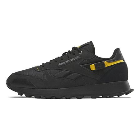 Кроссовки REEBOK Кроссовки Reebok Classic Leather 'Winterized Black Yellow'