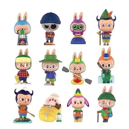 Мягкая игрушка POP MART Игрушка LABUBU Travel Collection, рандомный товар, 1 шт, 15 см