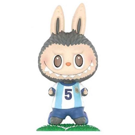 Мягкая игрушка POP MART Игрушка-сюрприз LABUBU Argentina National Team Official Collection- Leondro Paredes,9см
