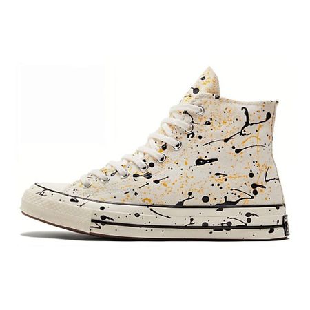 Кроссовки CONVERSE Кроссовки Chuck Taylor All Star 70 Hi Archive Paint Splatter Egret Amarillo Yellow