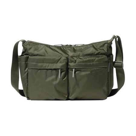 Сумка UNIQLO Сумка Polyamide Shoulder Bag Crossbody Bag Regular Unisex Dark Olive