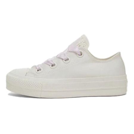 Кроссовки CONVERSE Кроссовки Chuck Taylor All Star Lift Platform Matte Satin Ivory Womens