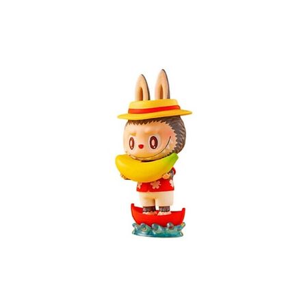 Мягкая игрушка POP MART Игрушка LABUBU Fruit Elf Collection Banana, 9см