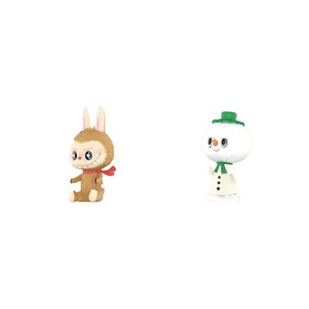 Мягкая игрушка POP MART Игрушка Toy Collection plush doll + snowman, 15см