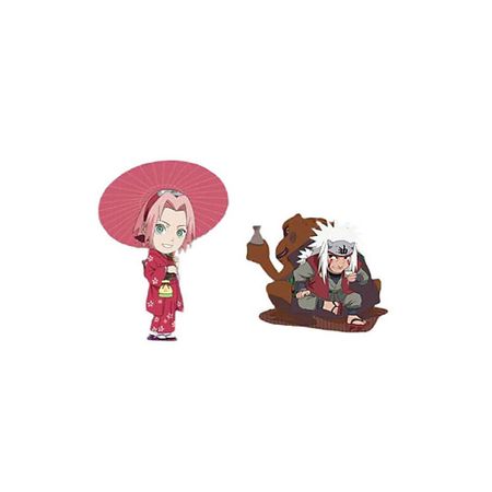 Мягкая игрушка POP MART Фигурка Naruto Character Storm Series -Haruno Sakura + Jiraiya