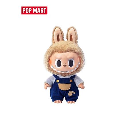 Мягкая игрушка POP MART Игрушка-сюрприз LABUBU Time To Chill Dolls Plush Doll, 15 см