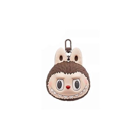 Мягкая игрушка POP MART Игрушка-сюрприз LABUBU Originals Brown Silicone Earphone, 15 см