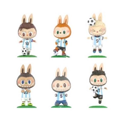 Мягкая игрушка POP MART Игрушка-сюрприз Labubu Argentina National Team Official Collection
