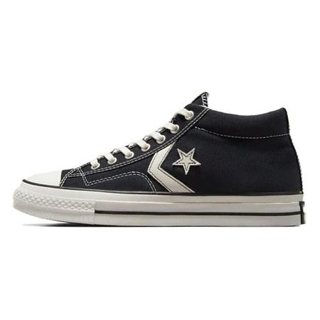 Кроссовки CONVERSE Кроссовки Star Player 76 Anti-Slip Wear-Resistant Mid-Top Canvas Shoes Unisex Black White