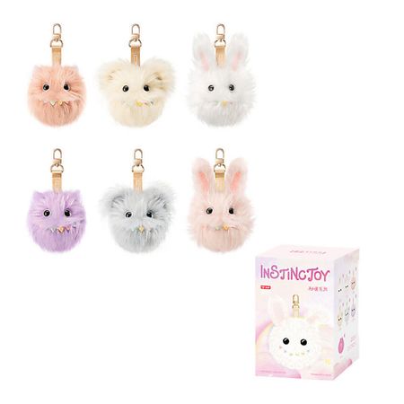 Мягкая игрушка POP MART Фигурка INSTINCTOY Mystic Realm Collection Plush Mystery Box Full Box 6 Pcs