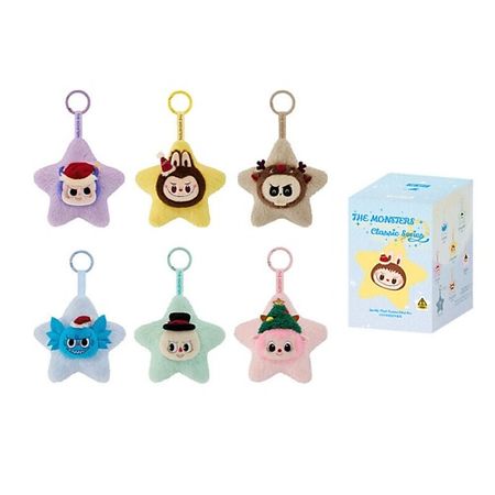 Мягкая игрушка POP MART Игрушка THE MONSTERS Classic Collection, 6шт, 9см