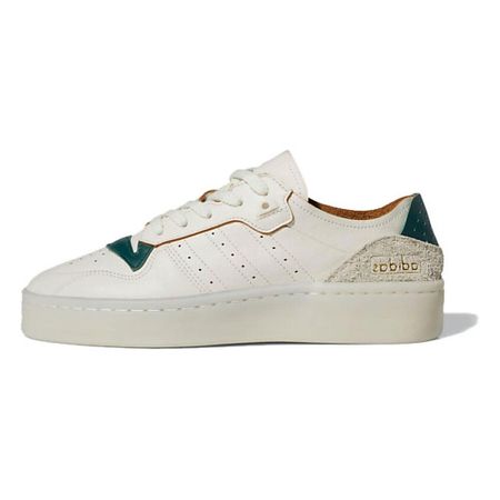 Кроссовки ADIDAS ORIGINAL Кроссовки Rivalry Low Cloud White Collegiate Green Ivory