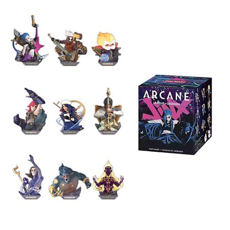 Мягкая игрушка POP MART Фигурка League Of Legends Arcane Series Powder - Jinx - Special Edition