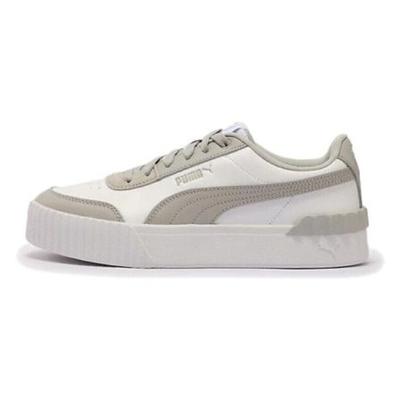 Кроссовки PUMA Кроссовки Carina Lift Anti-Slip Wear-Resistant Low-Top Skateboard Shoes Womens White Gray