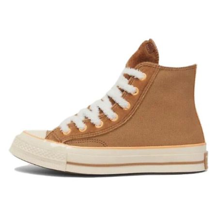 Кроссовки CONVERSE Кроссовки Chuck 70 Wear-Resistant High-Top Skateboard Shoes Unisex Brown