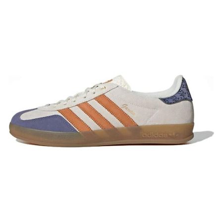 Кроссовки ADIDAS ORIGINAL Кроссовки Gazelle Indoor Cream White Blue Orange